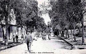 300- Tenes- Rue d'Orleansville -Zouaves